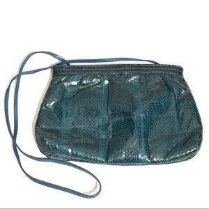 PIERRE CARDIN Vintage Snake Skin Cross Body